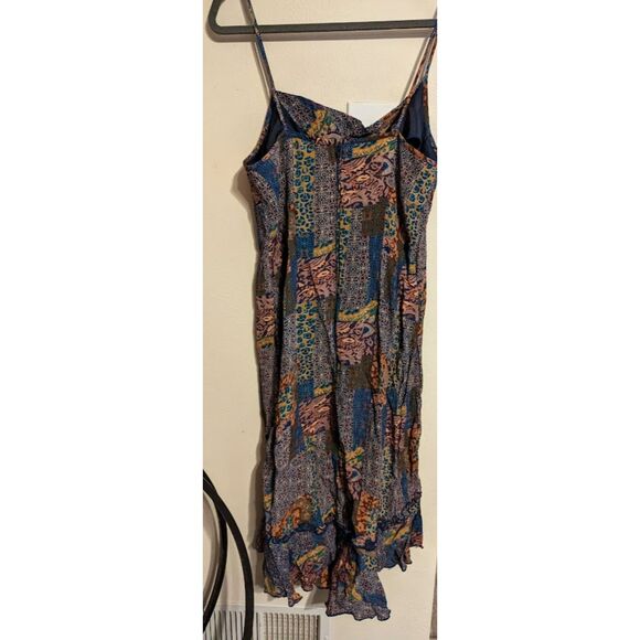 New! Junior's Boho Patchwork Dress - Picture 3 of 4